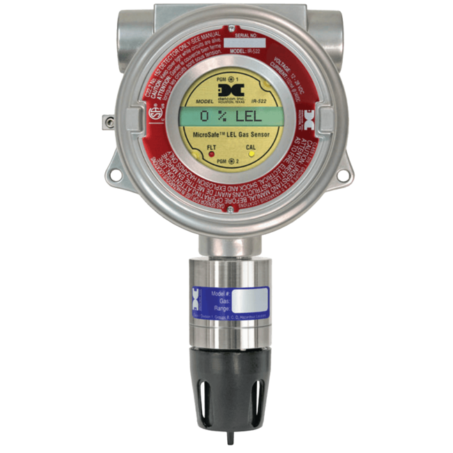 Detcon Combustible Gas Sensor, IR-522